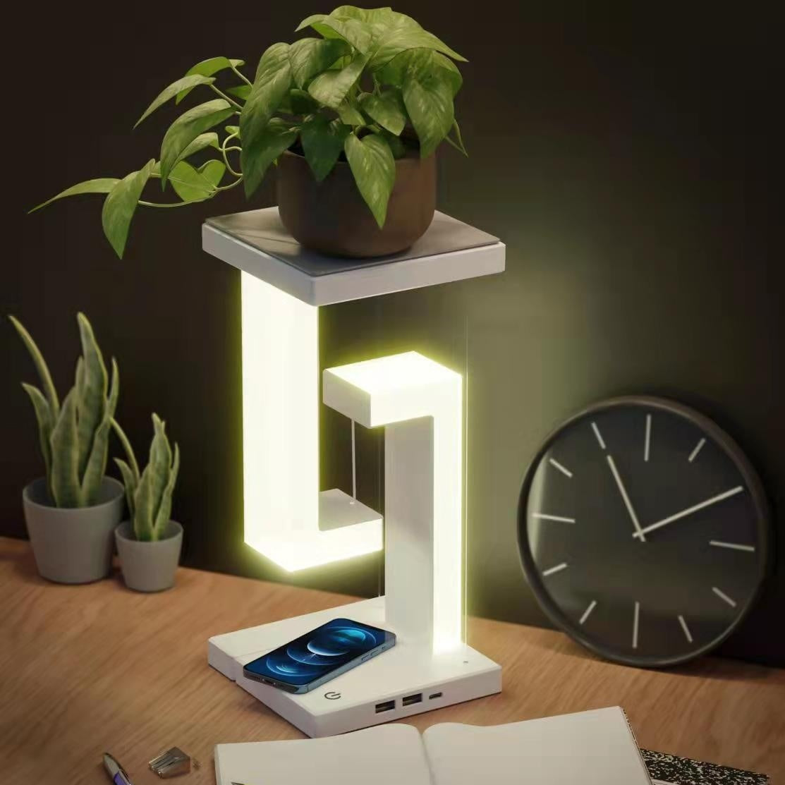 Lampada da tavolo a sospensione con ricarica wireless