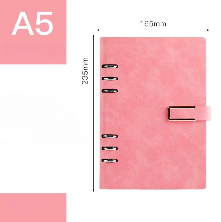Agenda con anelli per fogli A5
