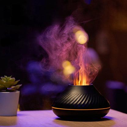 Diffusore di aromi effetto fiamma