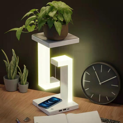 Lampada da tavolo a sospensione con ricarica wireless