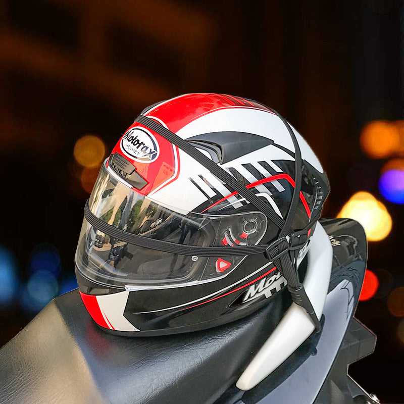 Motorcycle helmet hook