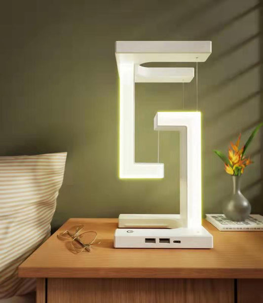 Lampada da tavolo a sospensione con ricarica wireless