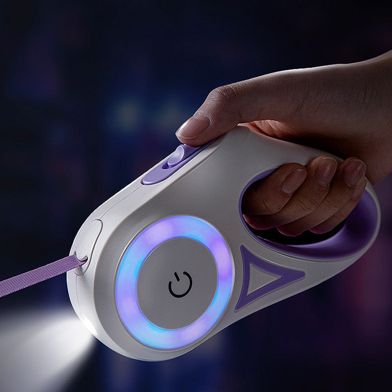 Guinzaglio per cani con luce Led