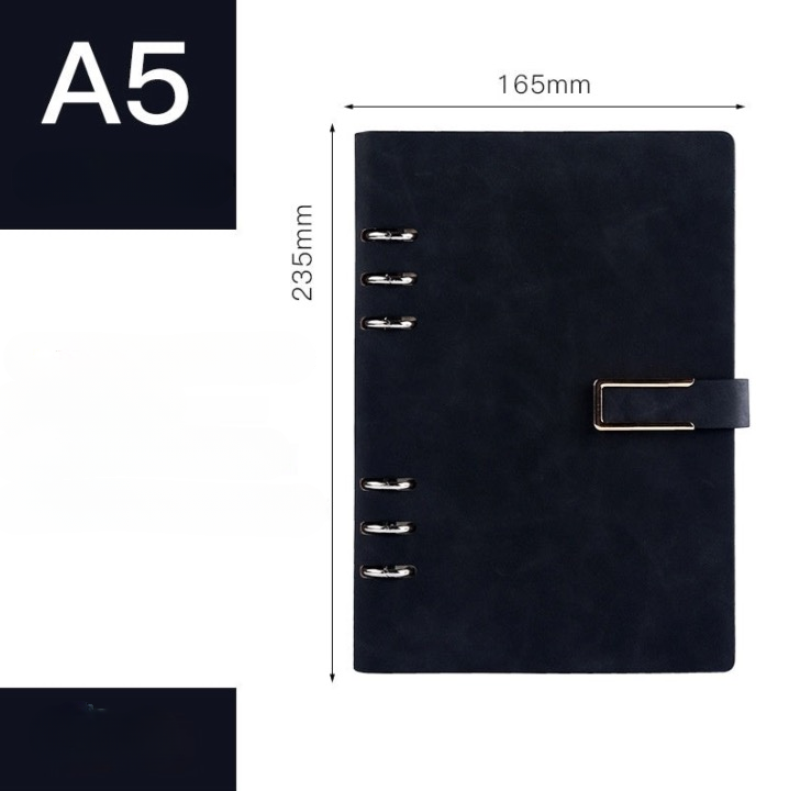 Agenda con anelli per fogli A5