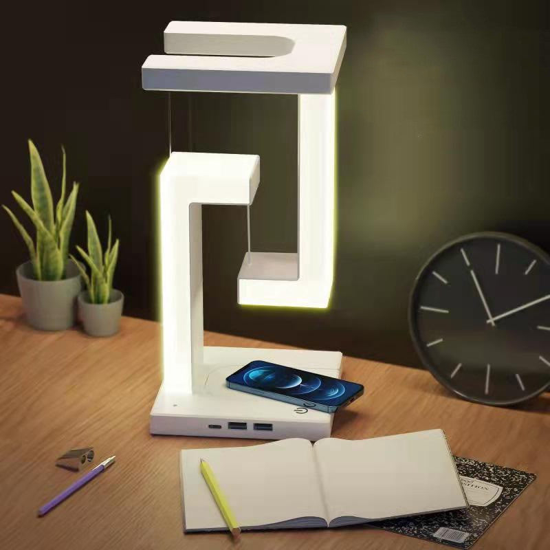 Lampada da tavolo a sospensione con ricarica wireless