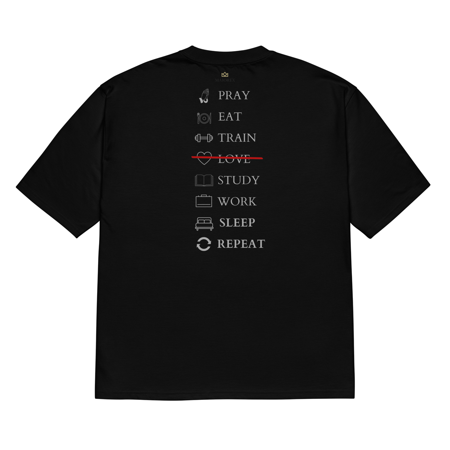 T shirt No Love