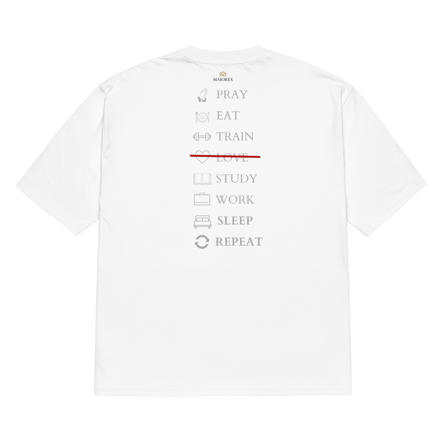 T shirt No Love